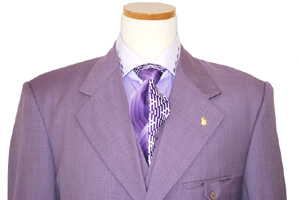 Falcone Solid Lavender Coat