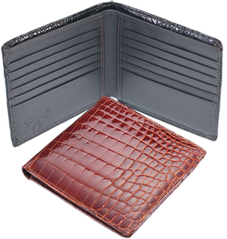 Genuine Crocodile Skin Wallet 