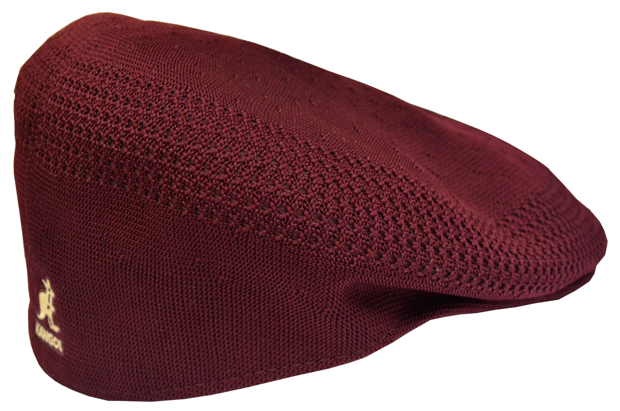 Kangol Burgundy Tropic 504 Ventair Cap | Upscale Menswear