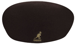 Kangol Tobacco Brown Wool 504 Ivy Cap