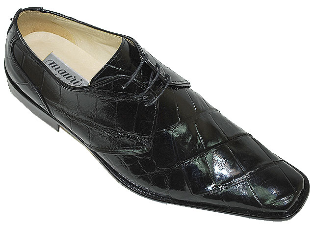 Mauri 0207 Black Genuine All-Over Alligator Shoes - $999.90 :: Upscale ...