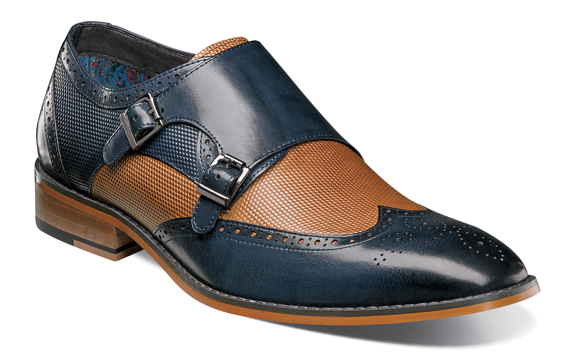 stacy adams cognac shoes