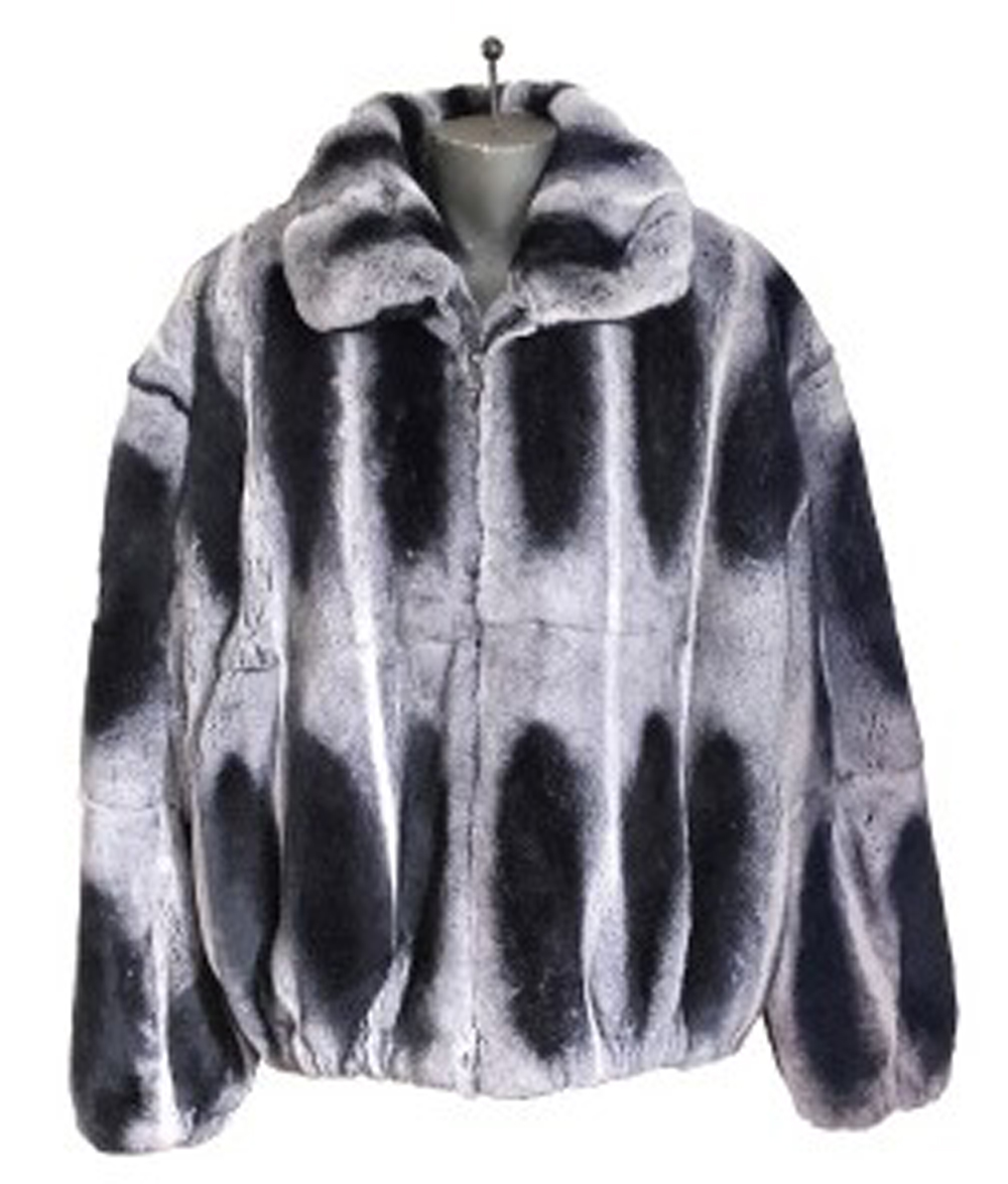 FRR Men's Rabbit Fur Jacket