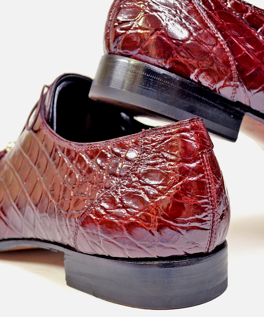 Mauri 53125 Sport Rust Genuine All-Over Alligator Belly Skin Shoes -  $699.90 :: Upscale Menswear 