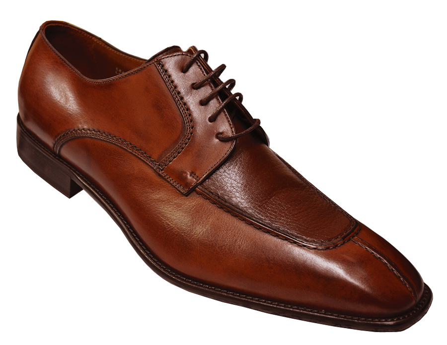 Calzoleria Toscana Mahogany Genuine Leather Shoes 3796