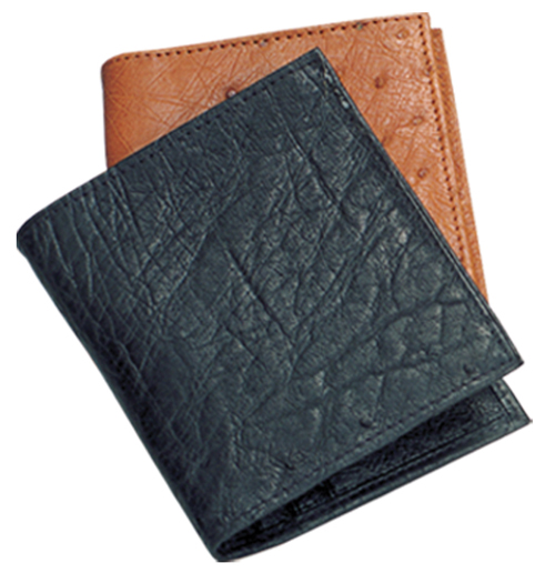 Real Leather Wallets → Men's Exotic Skin Wallets Genuine Leather