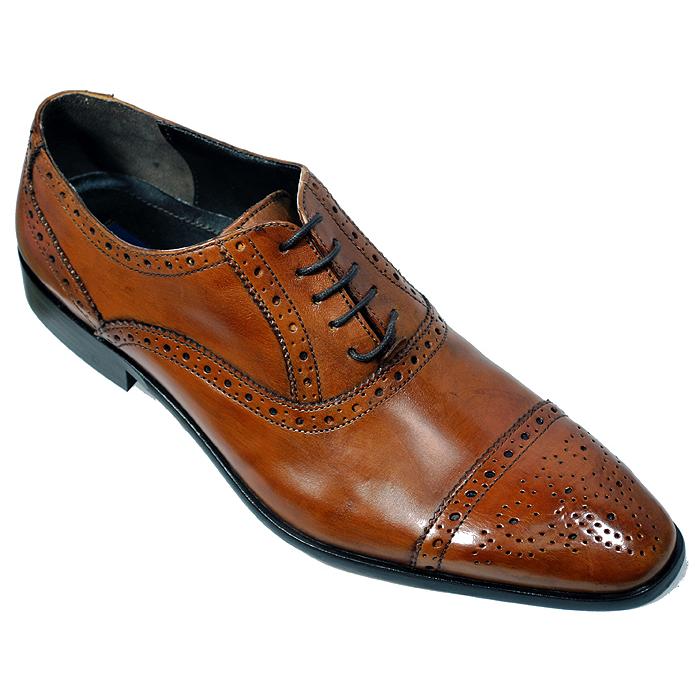 Giorgio Brutini Genuine Leather Oxford Shoes Upscale Menswear