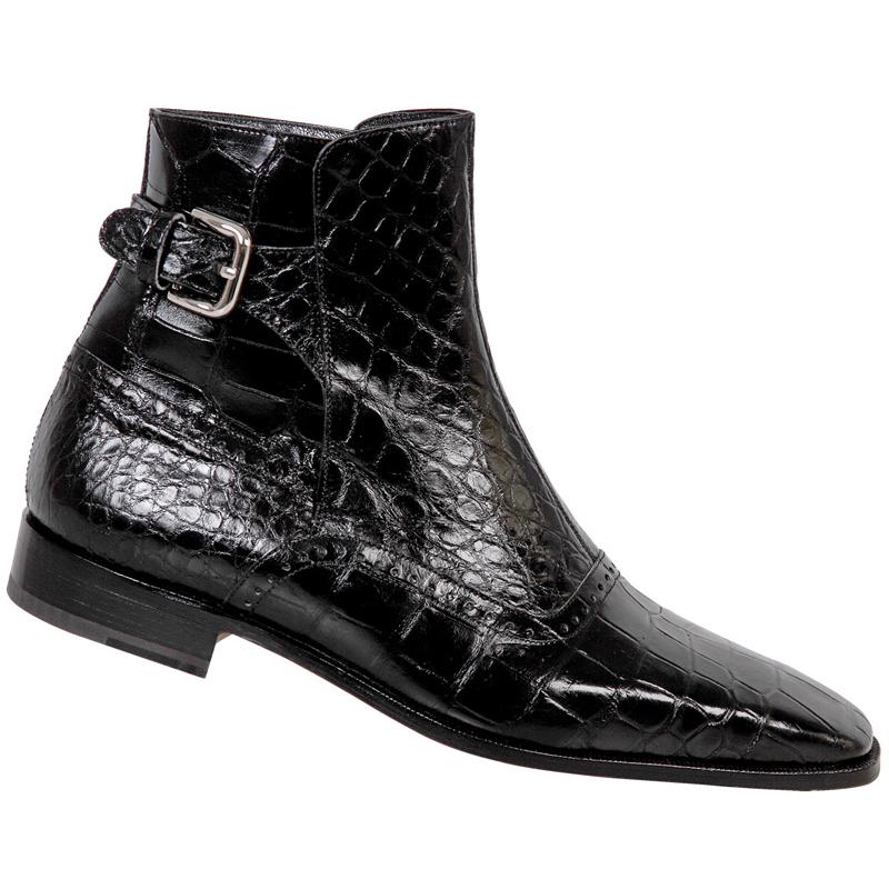 sporadisk fjerne ondsindet Mauri 4398 Black Genuine All-Over Baby Alligator Boots With Ankle Buckle -  $2,169.90 :: Upscale Menswear - UpscaleMenswear.com