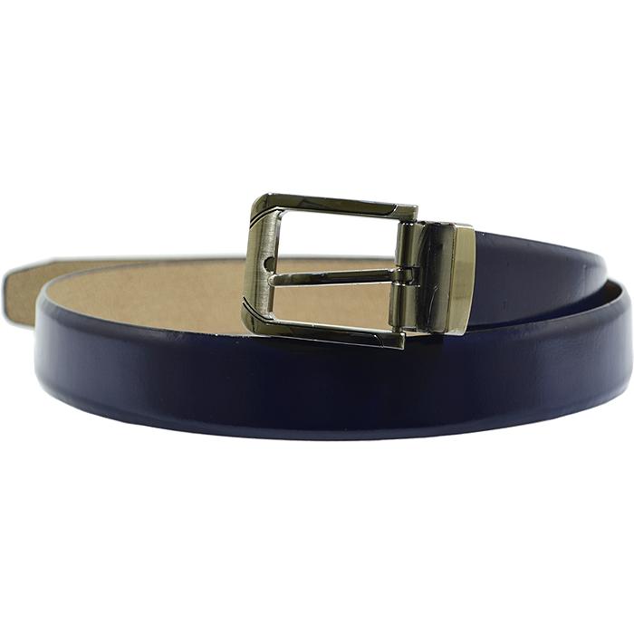 Wide genuine leather belt