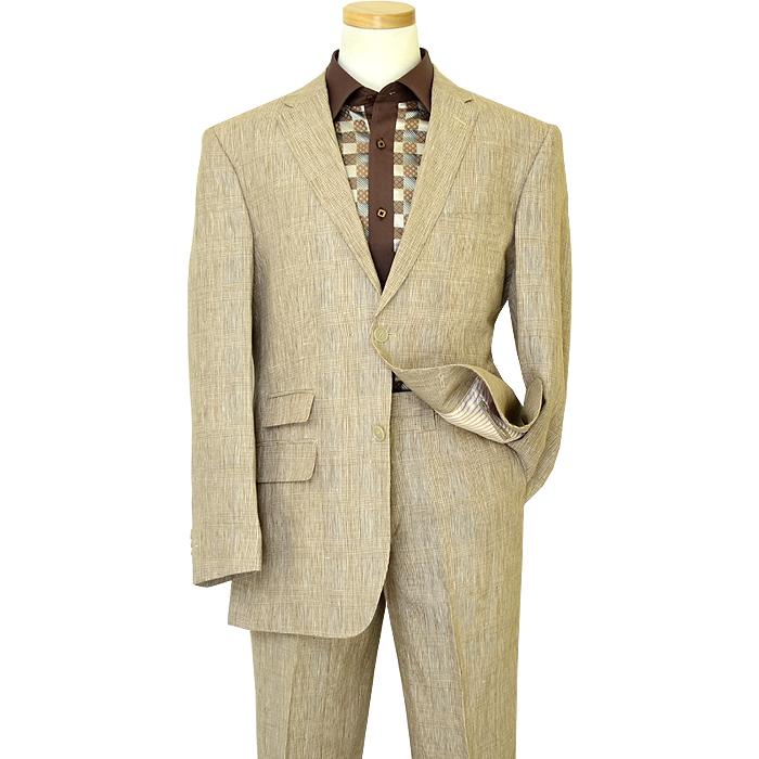 Inserch 100% Linen Brown Casual Suit 660110 - $149.90 :: Upscale ...