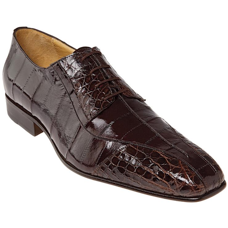 Belvedere Sole Brown Genuine Crocodile / Eel Shoes - $189.90 :: Upscale ...