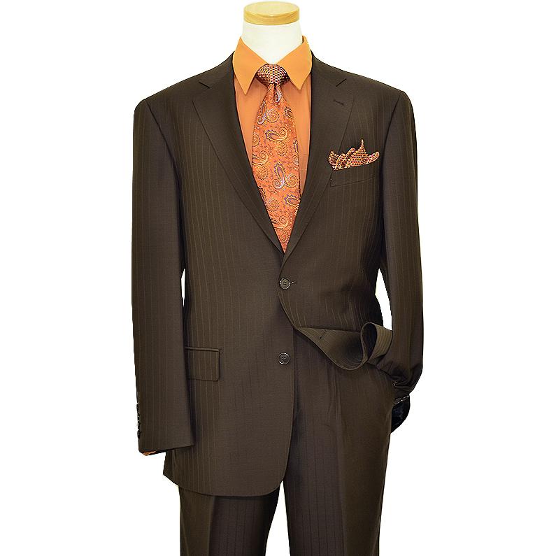 Chocolate Brown Bespoke Mayfair Wool Suit | Mansolutely