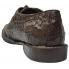 Romano "Gmy Eyes" Brown Crocodile Head With Eyes Shoes