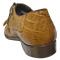 Mezlan "Bayou" Camel All-Over Genuine Hornback Dual Tail Crocodile Oxford Shoes 13777-F