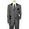 Steven Land Tan / Brown / Olive Hundstooth Design With Brown Elbow Patches Suit SL1052