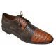 Los Altos Cognac / Brown Genuine Crocodile / Lizard Shoes 1ZV093703