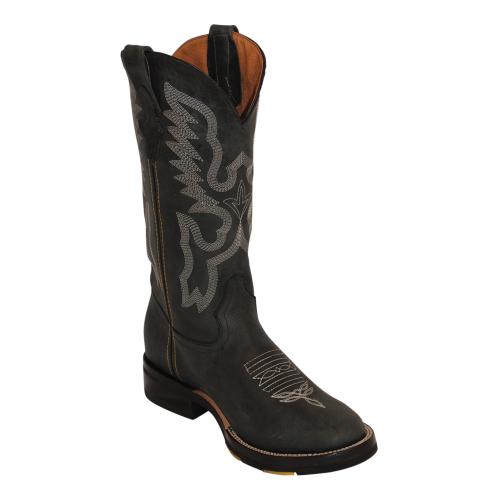 Ferrini 11222-04 Black Genuine Cowhide Exotic Boots