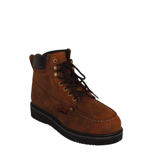 Ferrini 33522-09 Chocolate Genuine Suede Leather Trekker Boots