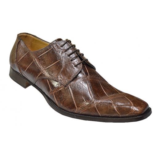 Mauri M508 Brown Genuine All-Over Alligator Shoes - $999.90 :: Upscale ...