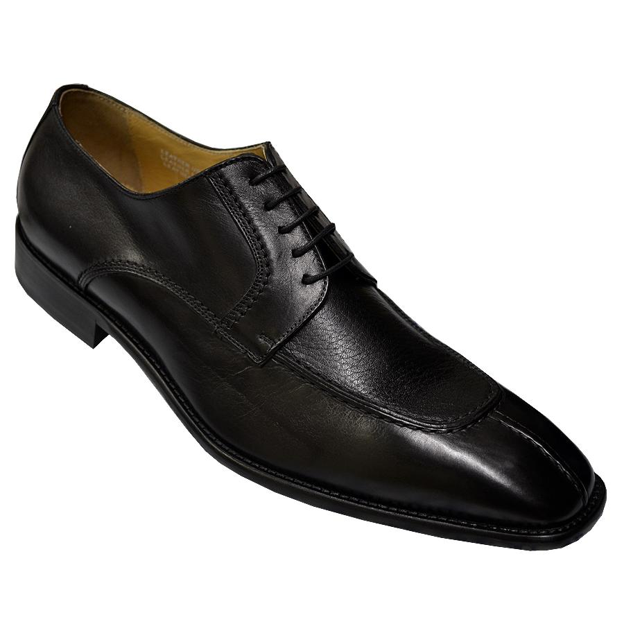 Calzoleria Toscana Black Genuine Leather Shoes 3796 - $199.90 ...