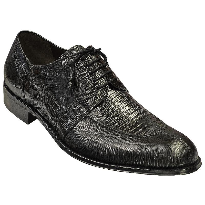 Mezlan 13640-L Black Genuine Lizard Oxford Shoes - $209.90 :: Upscale ...