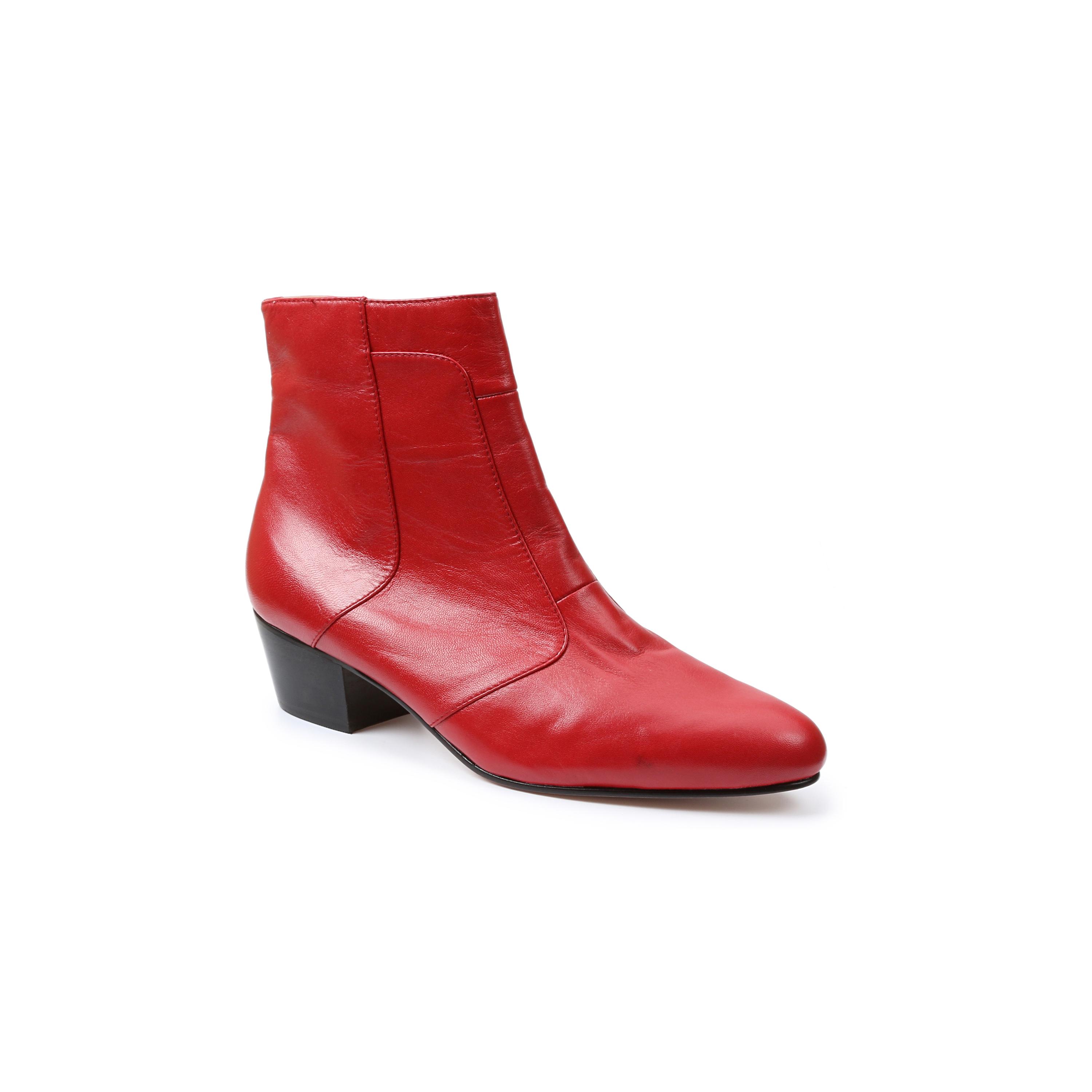 Giorgio Brutini Calloway Red Leather Boots | Upscale Menswear