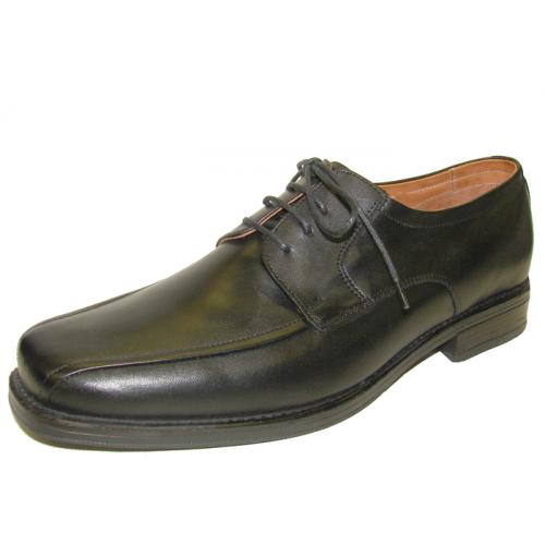 Giorgio Brutini "Shoal" Black Genuine Leather Shoes 24991