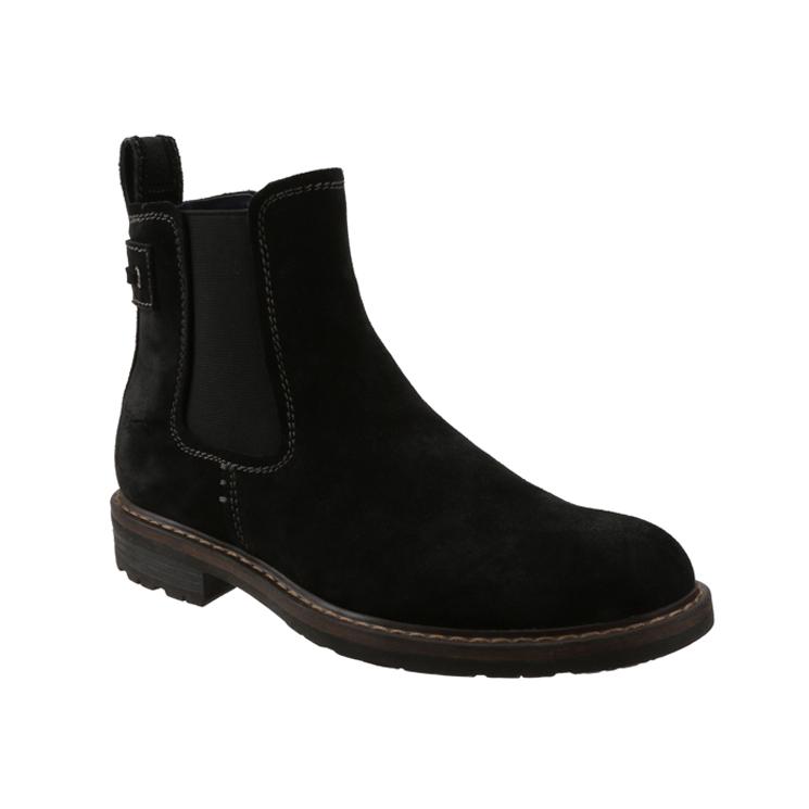 G.H.Bass & Co Redstone Black Genuine Leather Side Gore Boots - $109.90 ...