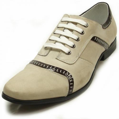 Encore By Fiesso White Genuine Leather Shoes FI3081