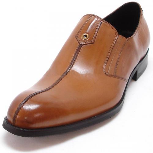 Encore By Fiesso Tan Leather Shoes FI3149