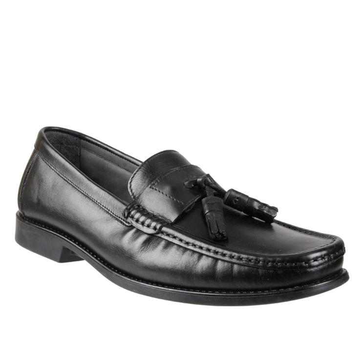 Giorgio Brutini Fletch Black Genuine Leather Loafer Shoes 47873 - $74. ...