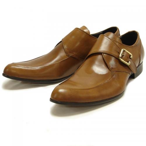 Encore By Fiesso Brown Leather Loafer Shoes FI6621