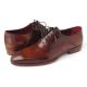 Paul Parkman 019 Brown Genuine Italian Calfskin Plain Toe Oxford Shoes