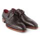 Paul Parkman 66CK94 Brown Genuine Python Derby Shoes