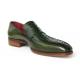 Paul Parkman 23K38 Green Genuine Python / Calfskin Loafer Shoes