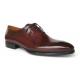 Paul Parkman 22T55 Brown / Burgundy Genuine Leather Oxford Dress Shoes
