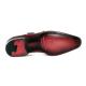 Paul Parkman PP3851 Black / Burgundy Genuine Leather Double Monkstrap Shoes