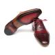 Paul Parkman 5032 Red / Burgundy Genuine Leather Oxfords Shoes