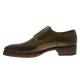 Paul Parkman 061 Green Genuine Leather Double Monkstrap Shoes