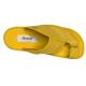 Mauri 1951 Yellow Genuine Ostrich Leg Sandals