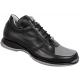 Mauri 8900/2 Medium Grey / Black Genuine Ostrich Leg / Nappa Leather Sneakers