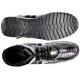 Belvedere "Rino" Black Genuine Crocodile / Suede / Soft Calf Casual Sneakers 96002.