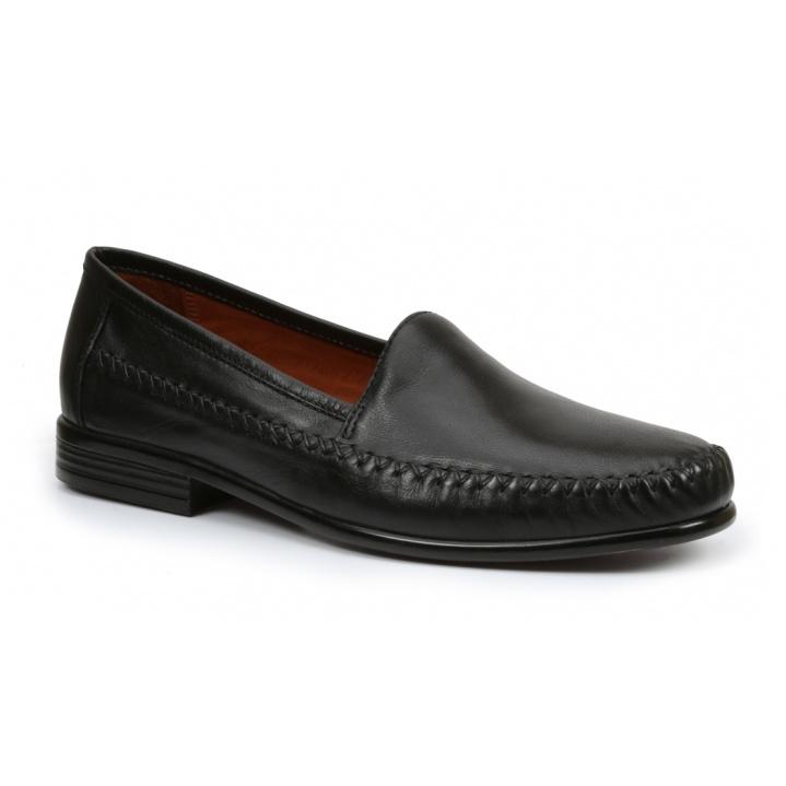 Giorgio Brutini Mortoni Black Genuine Leather Loafer Slip-on 671341 ...