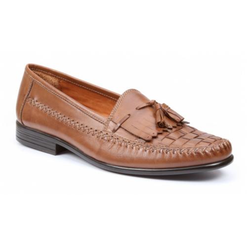 Giorgio Brutini "Monitor" Tan Genuine Leather Loafer Slip-on 671354