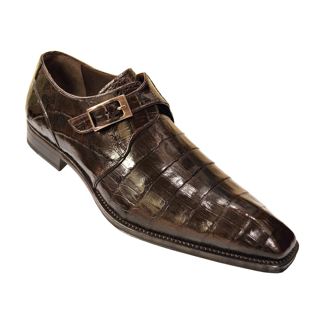 mezlan gables genuine crocodile monk strap shoe