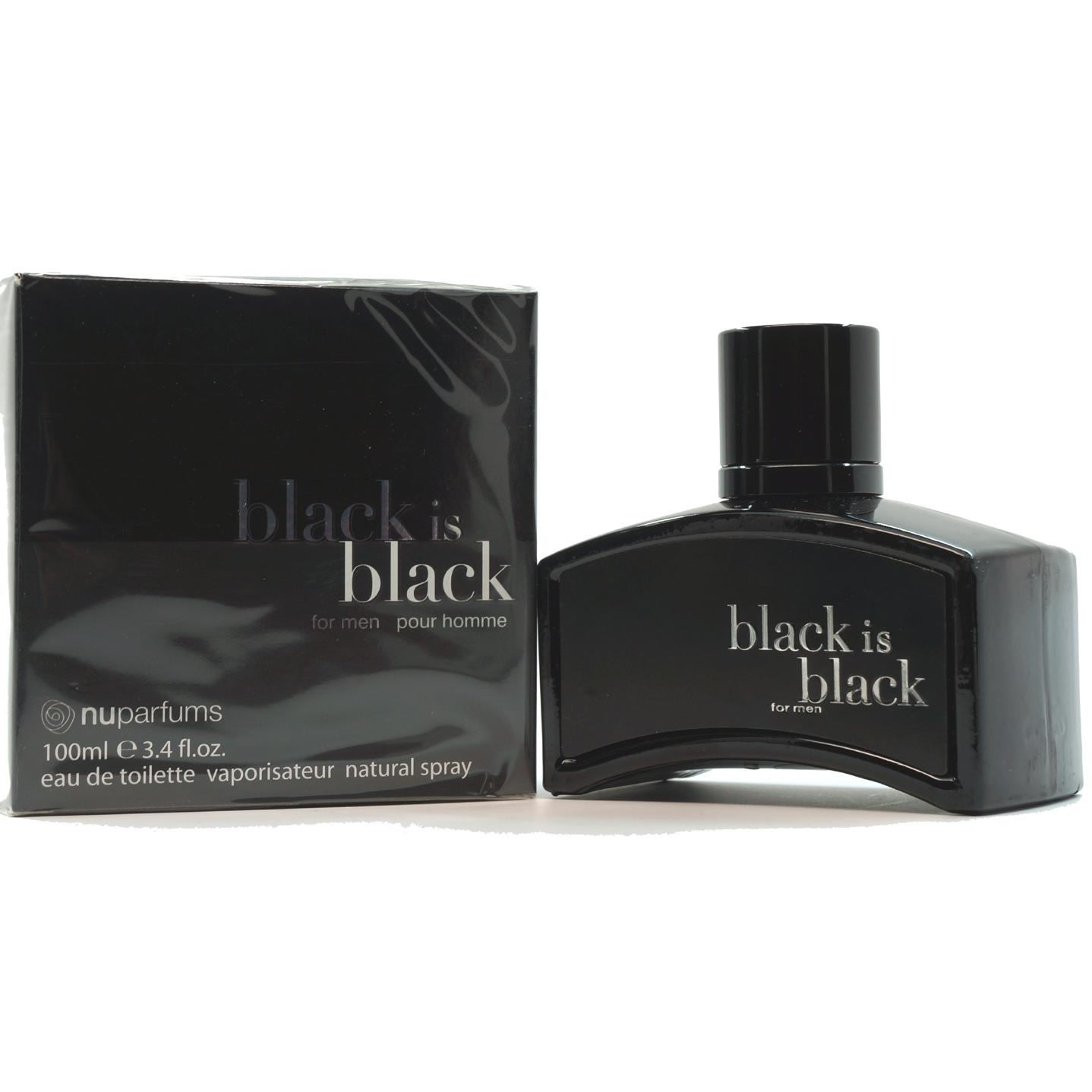 Black is Black Cologne Perfume for Men | Upscale Menswear