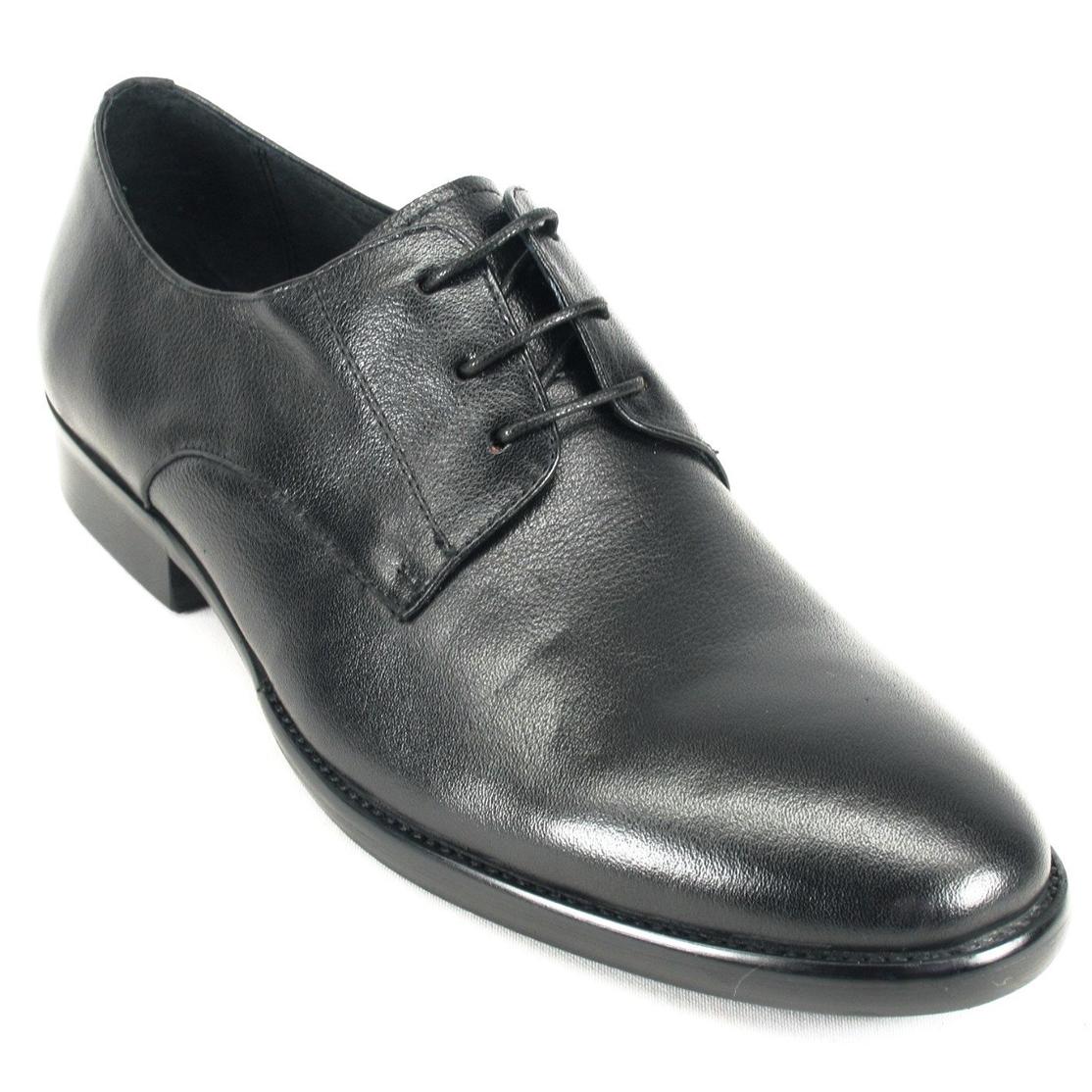 Carrucci Black Genuine Calf Skin Leather Oxford Shoes KS735-01. - $129. ...
