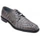 Belvedere "Chapo" Grey All-Over Genuine Hornback Crocodile Shoes 1465.