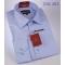 Axxess Blue Modern Fit 100% Cotton Dress Shirt 216