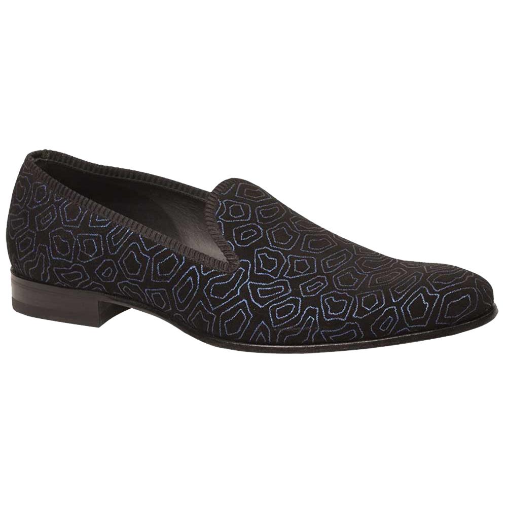 Mezlan Camile 8008 Black Genuine Printed Suede Loafer Shoes. - $349.90 ...